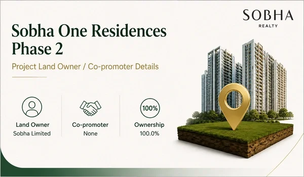 Featured Image of Sobha One Residences Phase 2 Project Land Owner / Co-promoter Details