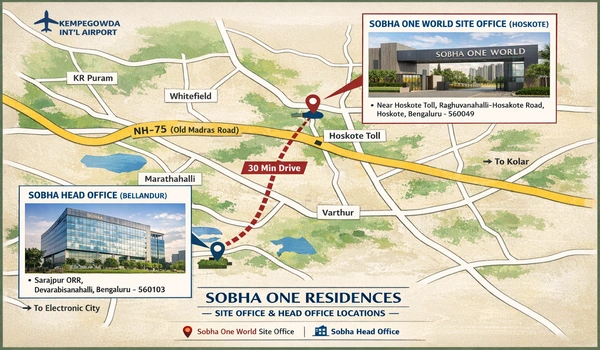 Featured Image of Sobha One Residences Office